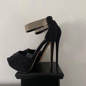 ALDO Black Platform Heels